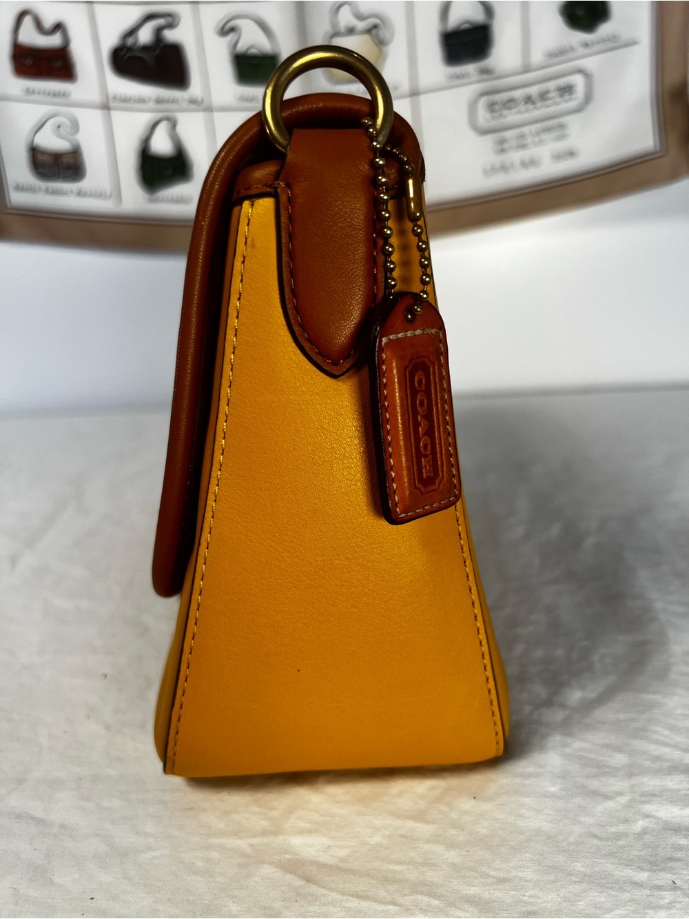 Coach Soft Tabby Shoulder Bag in Colorblock - Retail Line C5261 - Picture 6 of 12